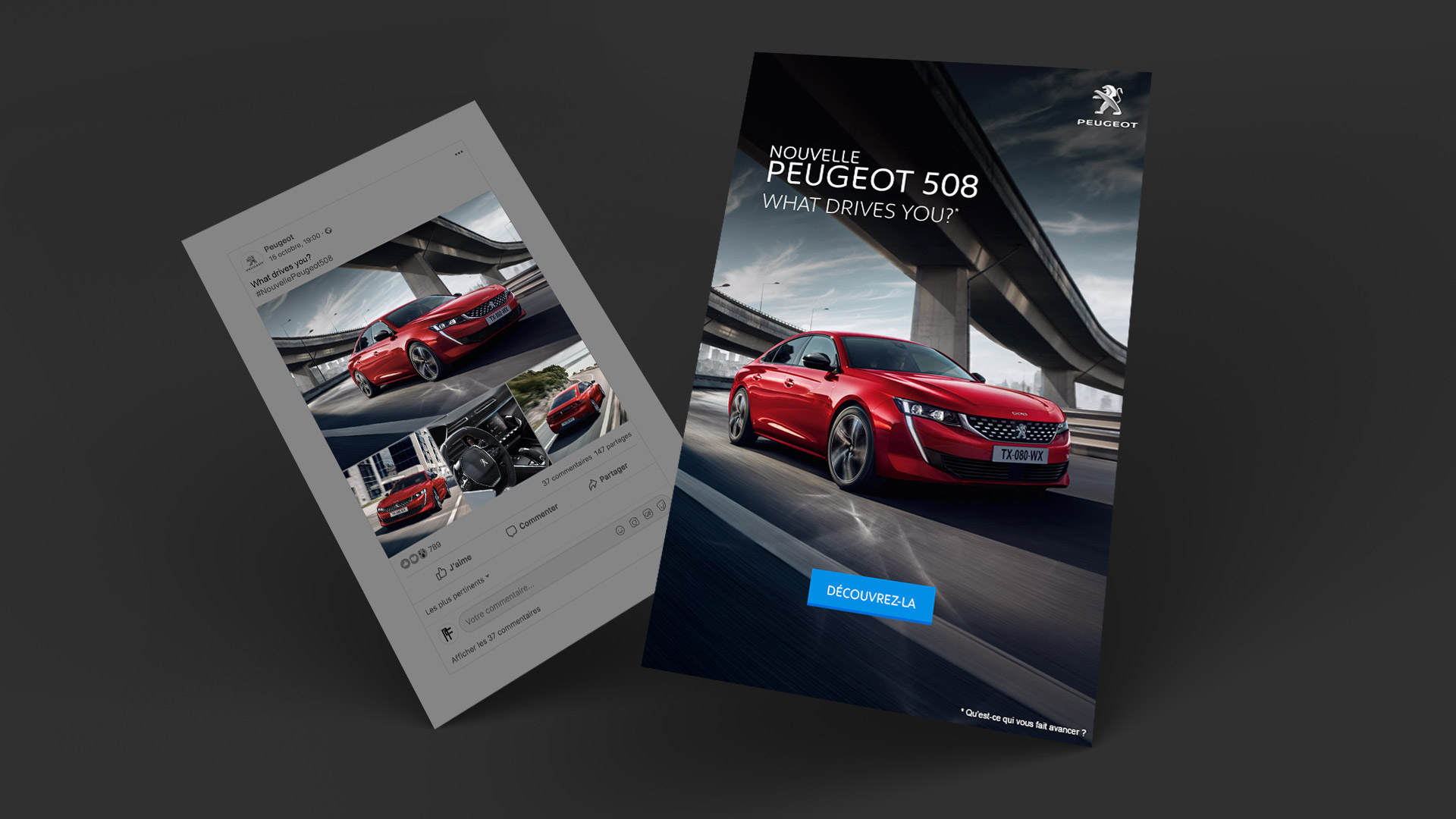 Nicolas FouchÉ - Motion designer & DA Digital Freelance - Peugeot