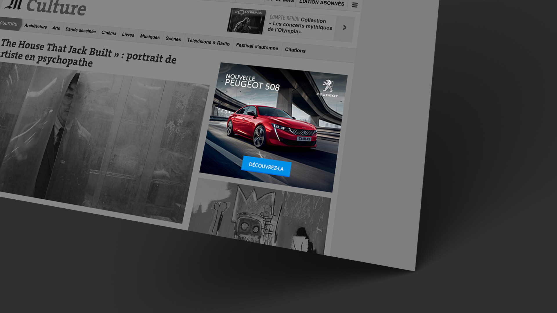 Nicolas FouchÉ - Motion designer & DA Digital Freelance - Peugeot